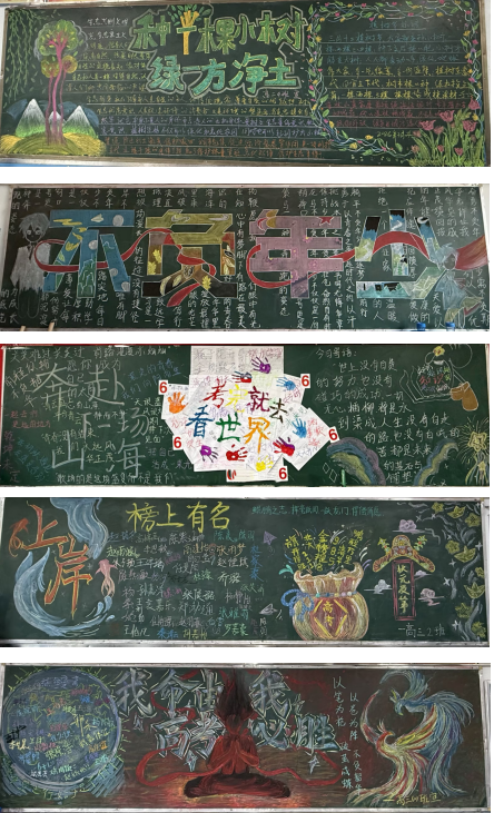 高三黑板报